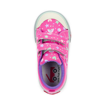 See Kai Run Girl's Robyne Hot Pink/Happy