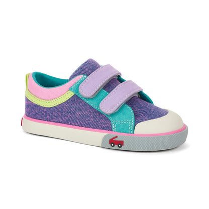 See Kai Run Girl's Robyne Purple Denim