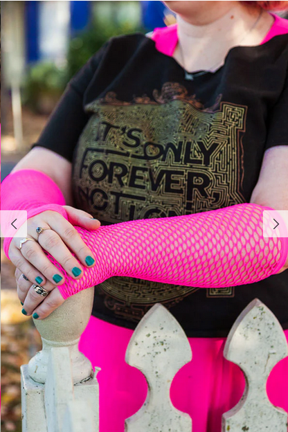 Leg Avenue Triangle Net Arm Warmers