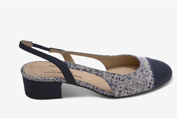 Marmi Shoes Women's Sesto Meucci Aurelia - Navy Arianna Fabric