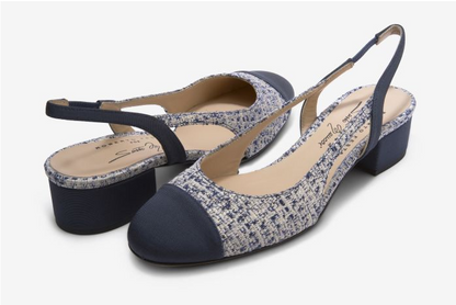 Marmi Shoes Women's Sesto Meucci Aurelia - Navy Arianna Fabric