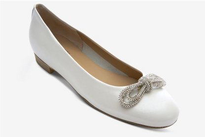 Marmi Shoes Women's Sesto Meucci 8286 - White Pearl Nappa