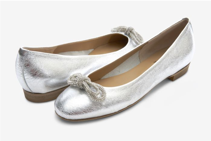 Marmi Shoes Women's Sesto Meucci 8286 - Silver Met