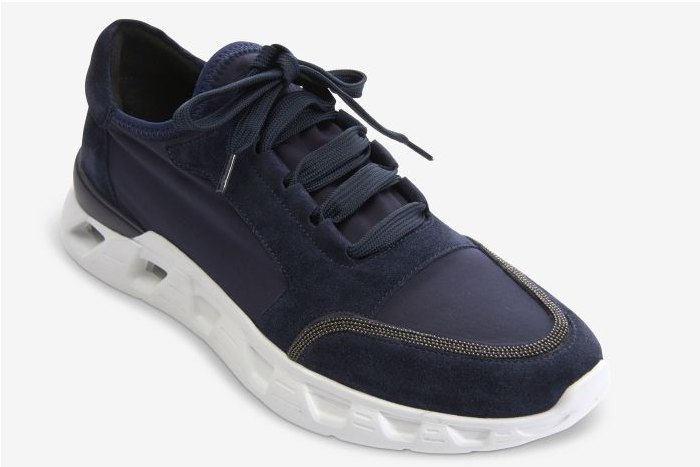 Marmi Shoes Women's Vaneli Alyce - Navy Nival Suede