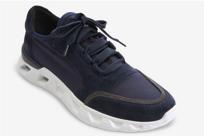 Marmi Shoes Women's Vaneli Alyce - Navy Nival Suede