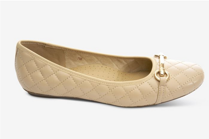 Marmi Shoes Women's  Vaneli Stacy - Ecru Quilted Nappa