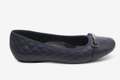 Marmi Shoes Women's Vaneli Stacy - Navy Quilted Nappa