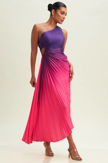 LADY BLACK TIE Women's Sanibel Maxi Dress - Purple Ombre