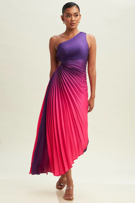 LADY BLACK TIE Women's Sanibel Maxi Dress - Purple Ombre