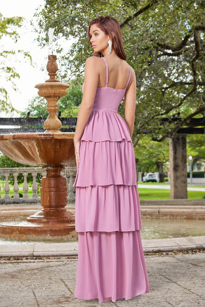 LADY BLACK TIE Women's Miriam Maxi Dress - Mauve