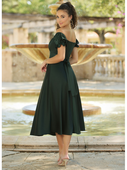 LADY BLACK TIE Women's Maldives Midi Dress - Hunter Green