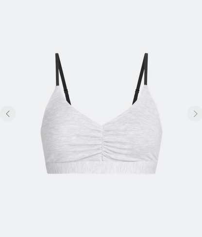 MeUndies FeelFree Ruched Bralette - Classic