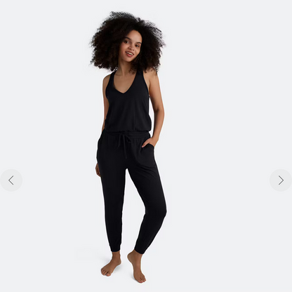 MeUndies Women's Modal V-Neck Jumpsuit - Classic