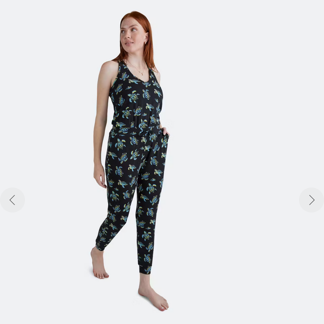 MeUndies Women's Modal V-Neck Jumpsuit - Adventurous