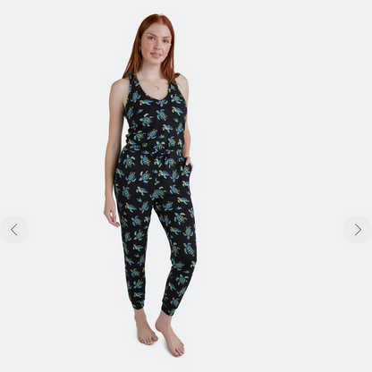 MeUndies Women's Modal V-Neck Jumpsuit - Adventurous