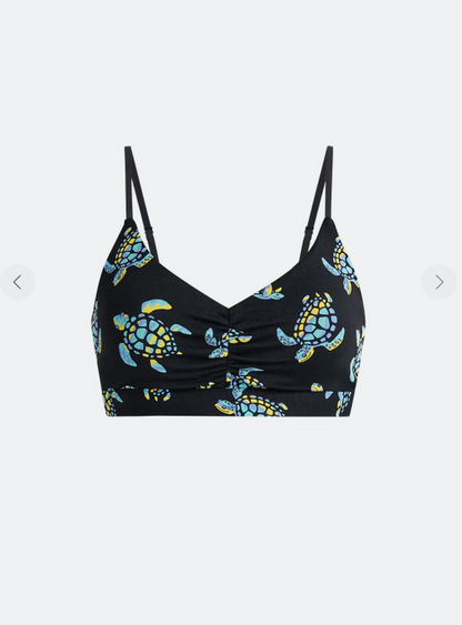 MeUndies FeelFree Ruched Bralette - Adventurous