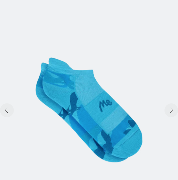 MeUndies MoveMe Ankle Sock - Adventurous