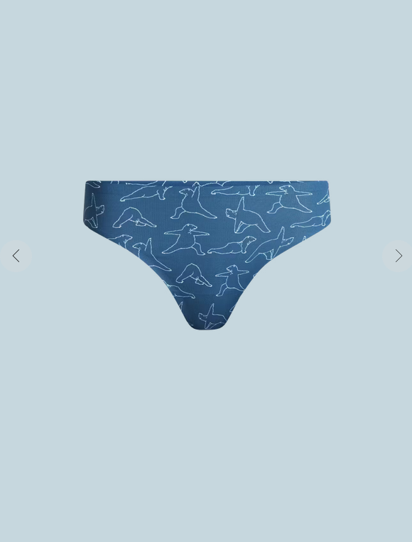 MeUndies Women's MoveMe Thong - Adventurous