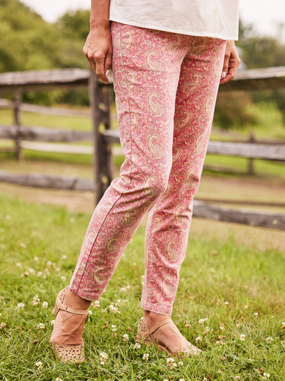 April Cornell Women's Prague Paisley Pull-On Pant