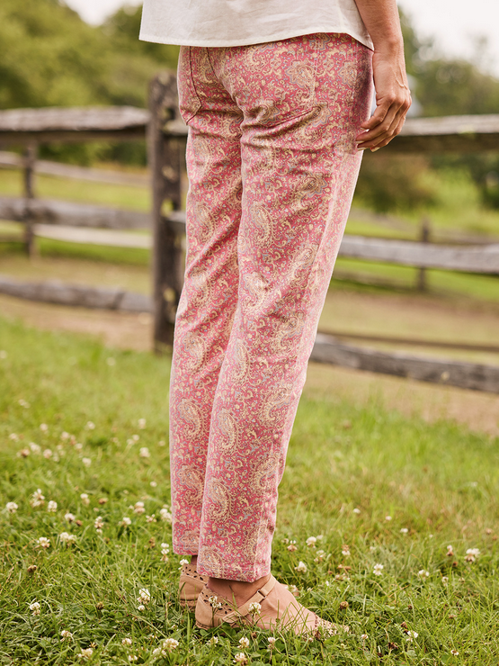 April Cornell Women's Prague Paisley Pull-On Pant