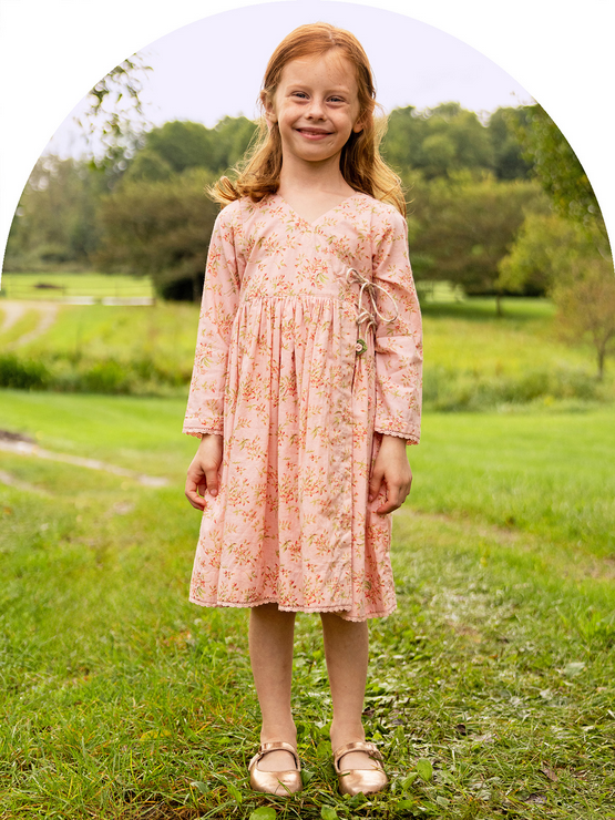 April Cornell Mulberry Little Girls Dress