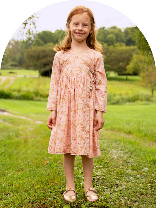 April Cornell Mulberry Little Girls Dress