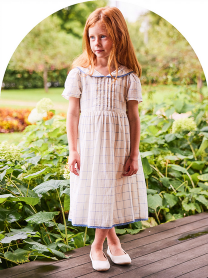 April Cornell Chalet Check Little Girls Dress