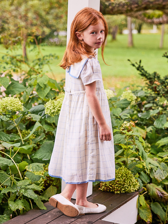 April Cornell Chalet Check Little Girls Dress