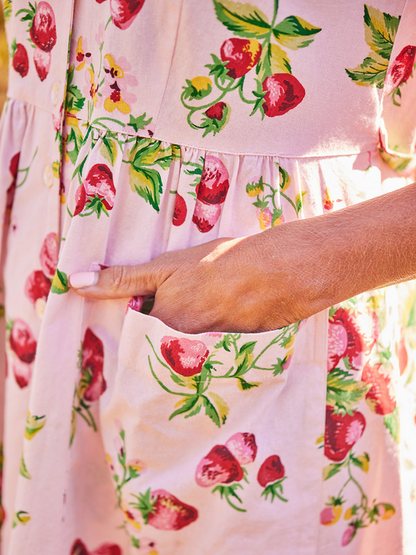 April Cornell Women's Strawberry Porch Dress