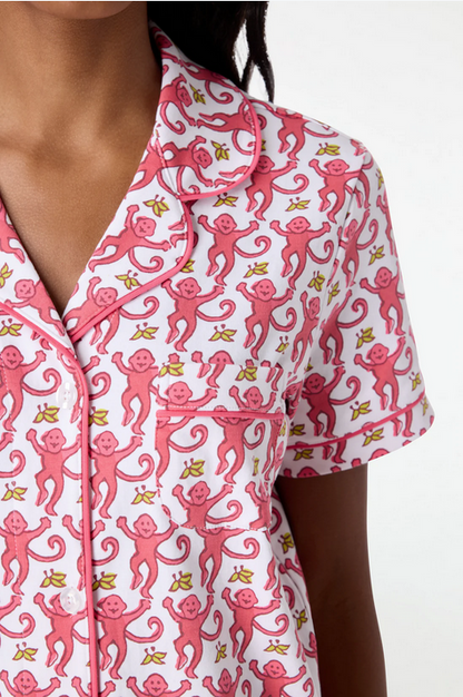 Roller Rabbit Women's Monkey Polo Pajamas