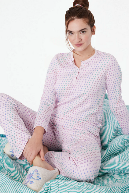 Roller Rabbit Women's Hearts Pajamas