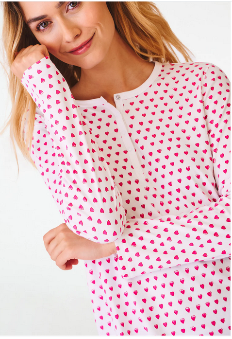 Roller Rabbit Women's Hearts Pajamas