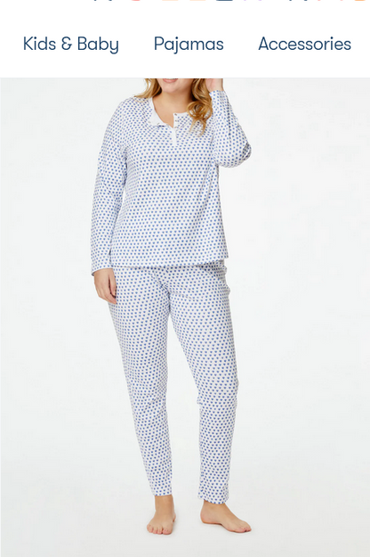 Roller Rabbit Women's Hearts Pajamas