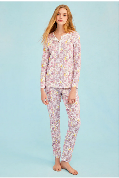 Roller Rabbit Women's Preppy Patchwork Pajamas