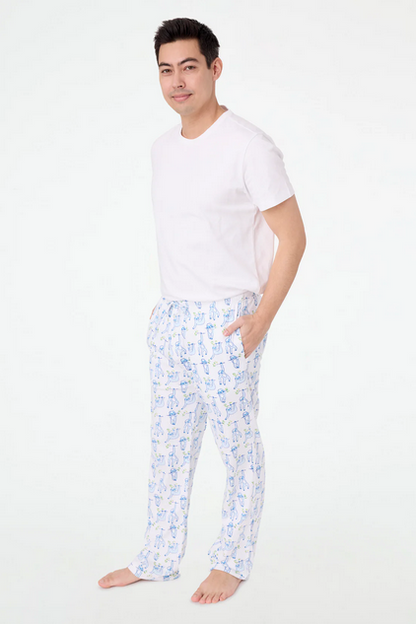 Roller Rabbit Mens Sleepy Sloth Troy Pajamas