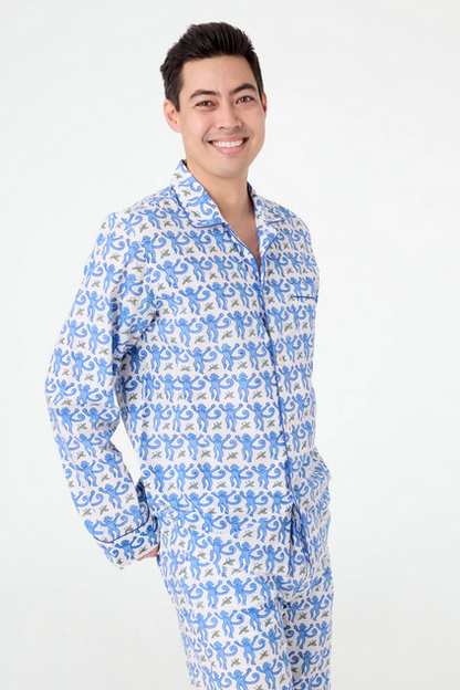 Roller Rabbit Mens Monkey Loungewear