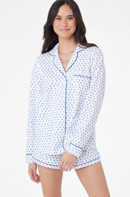 Roller Rabbit Women's Hearts Paola Polo Pajamas