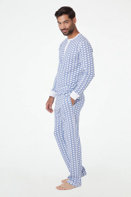 Roller Rabbit Mens Hathi Spencer Pajamas