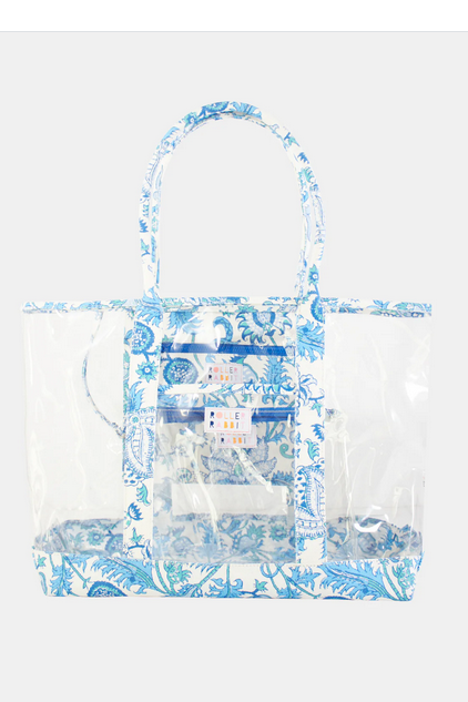 Roller Rabbit Amanda Clear Tote