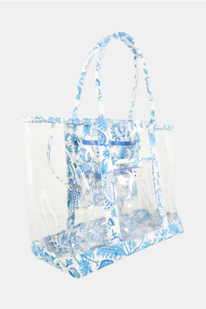 Roller Rabbit Amanda Clear Tote