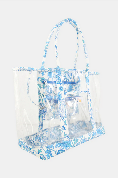 Roller Rabbit Amanda Clear Tote