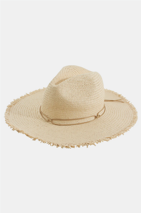 Roller Rabbit Fringed Traveler Continental Hat