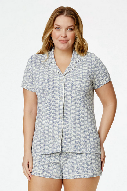 Roller Rabbit Women's Hathi Polo Pajamas