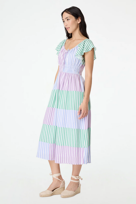 Roller Rabbit Women's Lurex Stripe Pina Dress