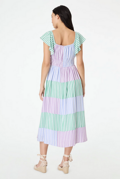 Roller Rabbit Women's Lurex Stripe Pina Dress