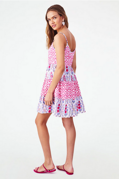 Roller Rabbit Women's Ikat Trellis Beckett Dress