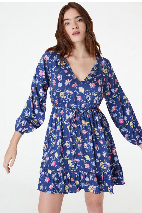 Roller Rabbit Women's Indra Floral Oaklee Dress