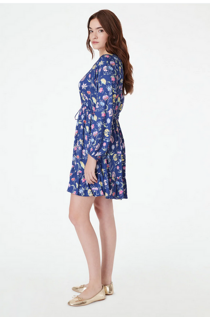 Roller Rabbit Women's Indra Floral Oaklee Dress