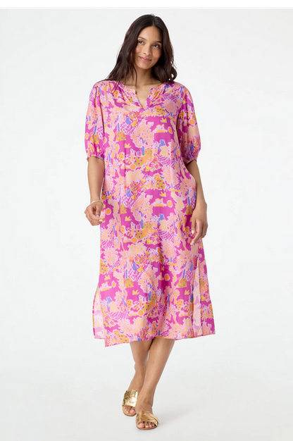 Roller Rabbit Women's Genevieve Scenic Luca Caftan