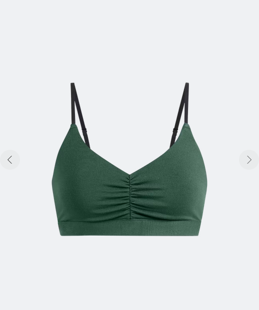 MeUndies FeelFree Ruched Bralette - Bold